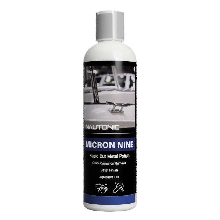 Micron Nine Rapid Cut Metal Polish 250ml