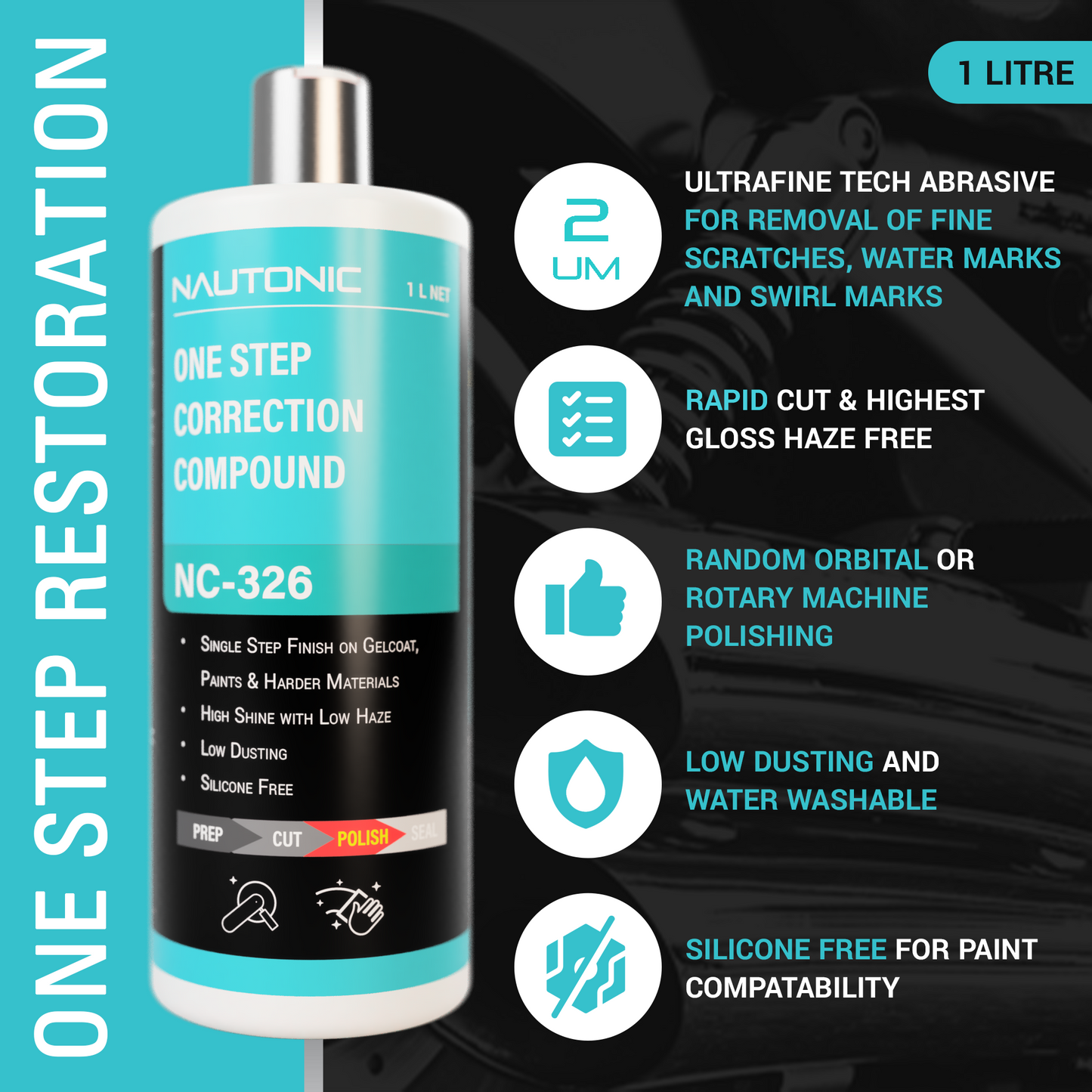 Nautonic NC-326 One Step Correction Compound