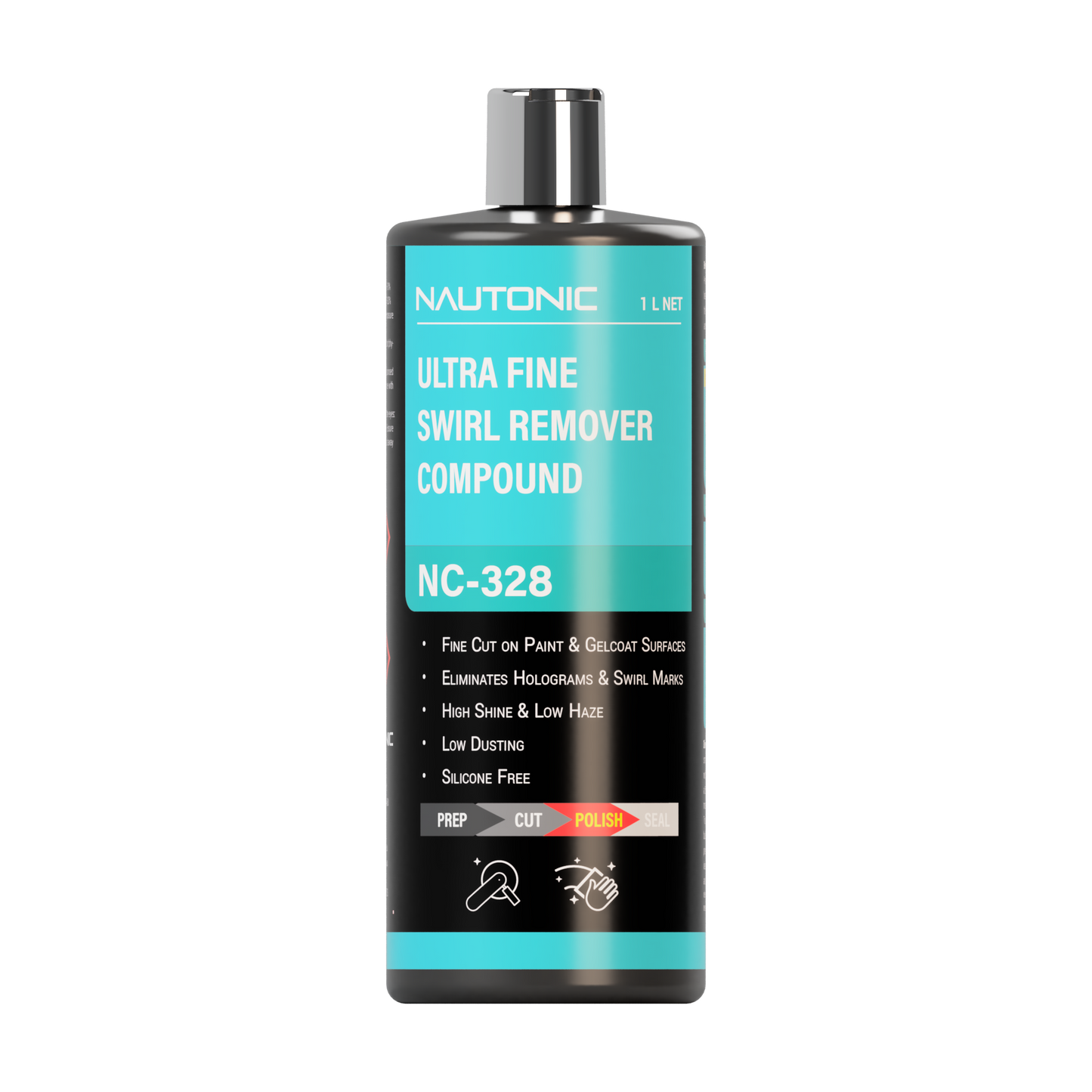 Nautonic NC-328 Ultrafine Swirl Remover Compound 1lt