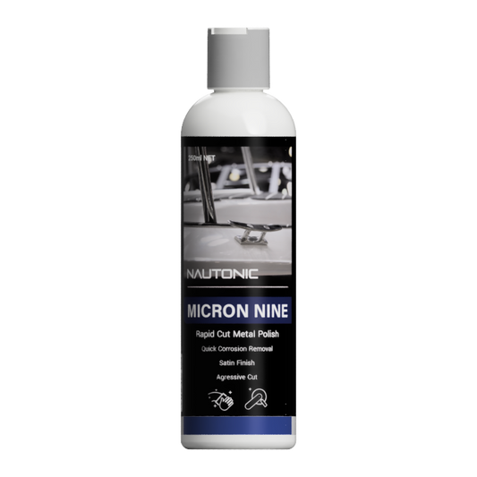 Micron Nine Rapid Cut Metal Polish 250ml